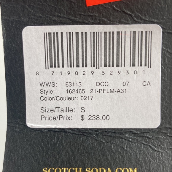 Scotch and Soda Bomber Jacket - Picture 5 of 5